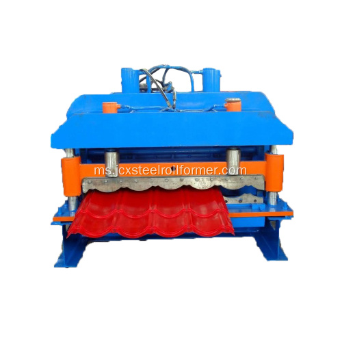 PPGI Glazed Roofing Roll Rolling Machine